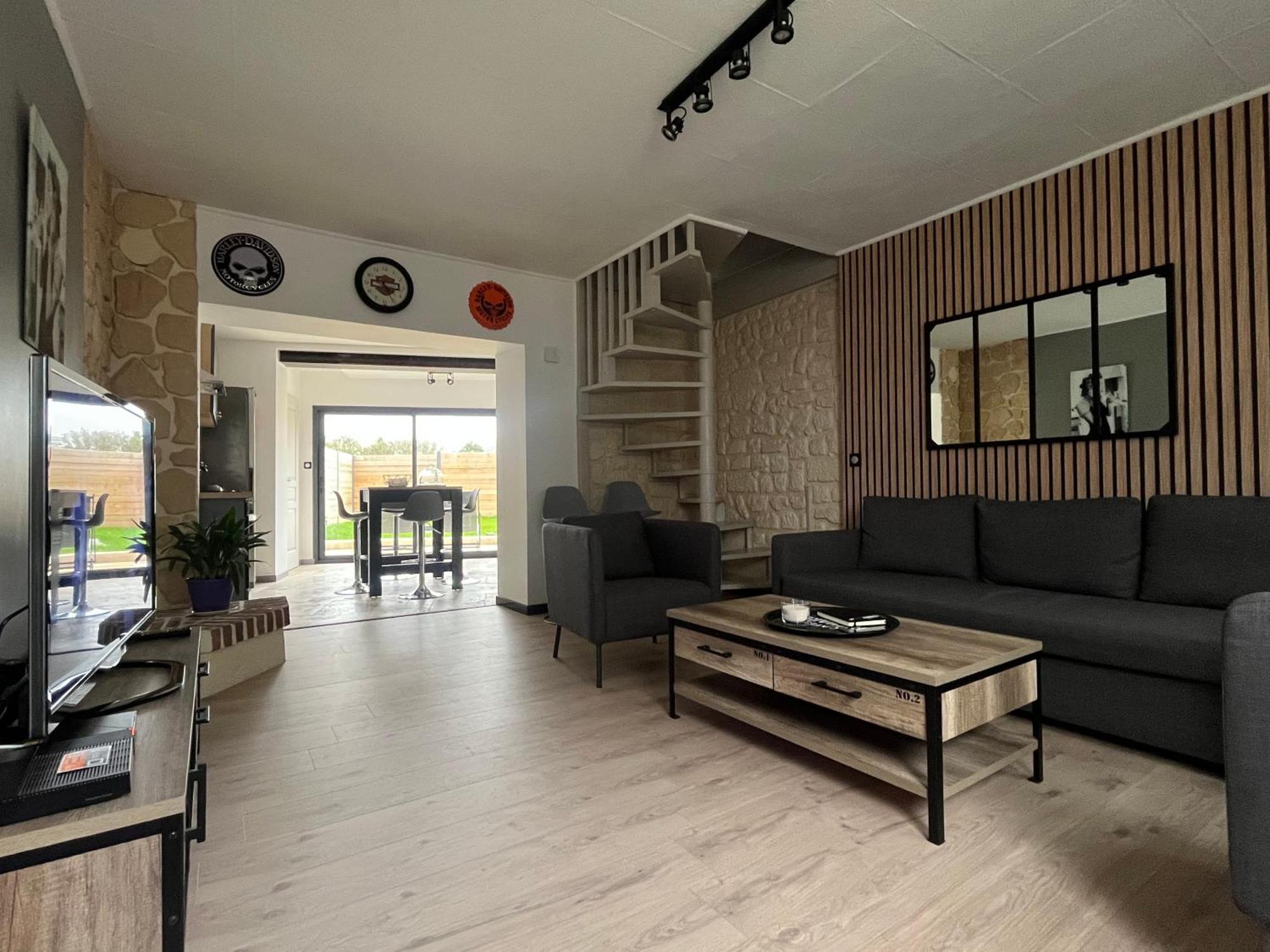 Gite Le Davidson, Maison Avec Jardin Ypreville-Biville 외부 사진